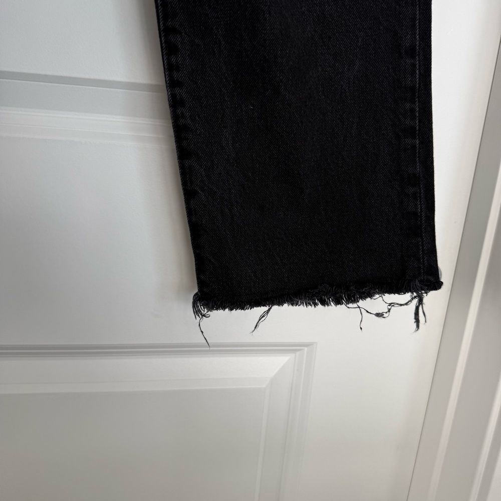 MANGO | Havana Straight Leg Black Jeans - Size 8 - Picture 8 of 15